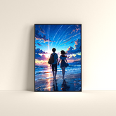 Your Name – Beachside Romance Poster